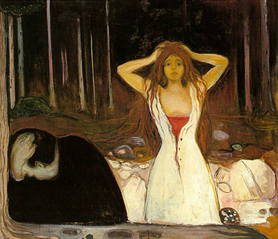 Asche Edvard Munch